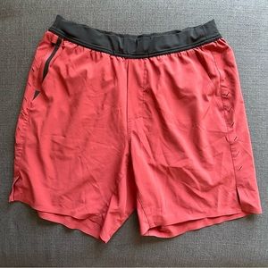 Ten Thousand Red Athletic Shorts